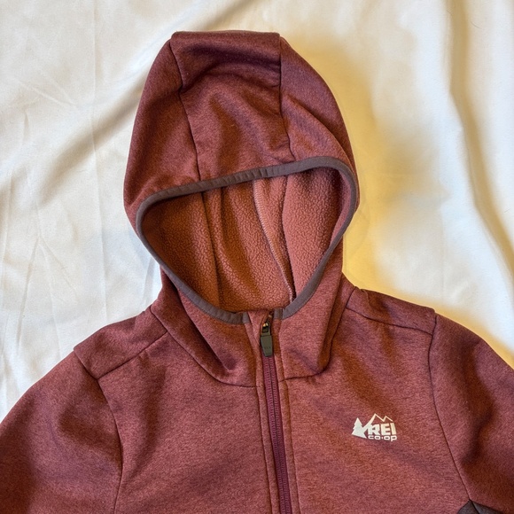 REI Co-op Kids Hooded Fleece Jacket XS (6–7) - Picture 2 of 7